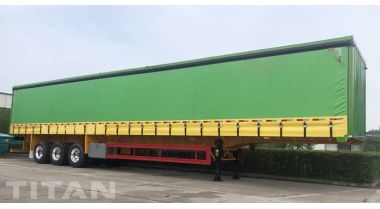 Tri Axle Side Curtain Trailer will be sent to Philippines