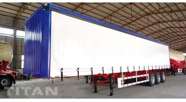 3 Axle Curtainsider Trailer will be sent to Nigeria Lagos