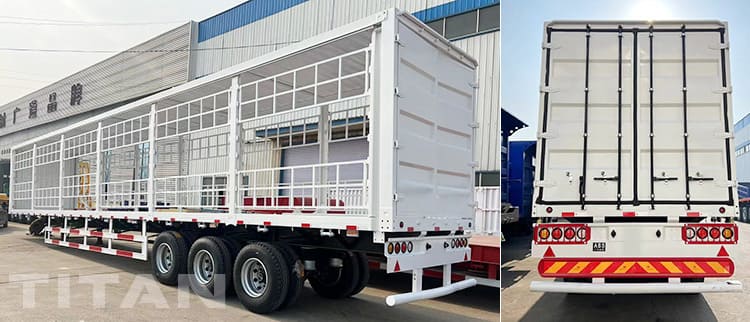 3 Axle 40 Foot Curtain Side Trailer for Sale in Panama