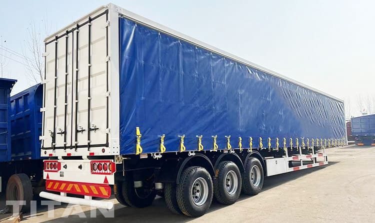 3 Axle 40 Foot Curtain Side Trailer for Sale in Panama