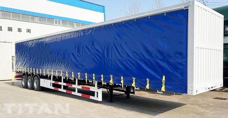 3 Axle 40 Foot Curtain Side Trailer for Sale in Panama