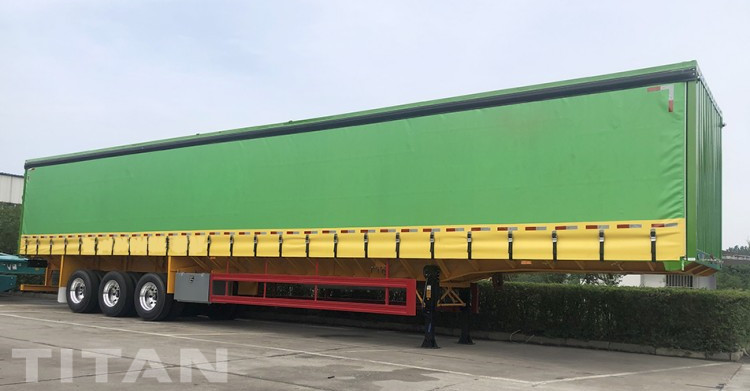 Tri Axle Side Curtain Trailer for Sale in Philippines