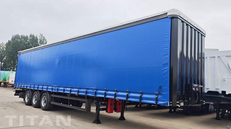 Tri Axle Curtain Side Trailer for Sale in Ivory Coast