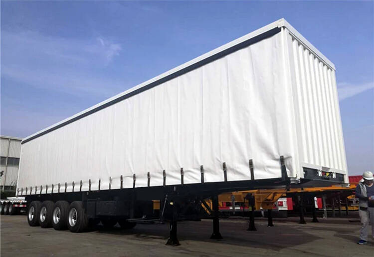 45 FT Curtain Side Trailer | New Curtain Side Trailers for Sale Near Me