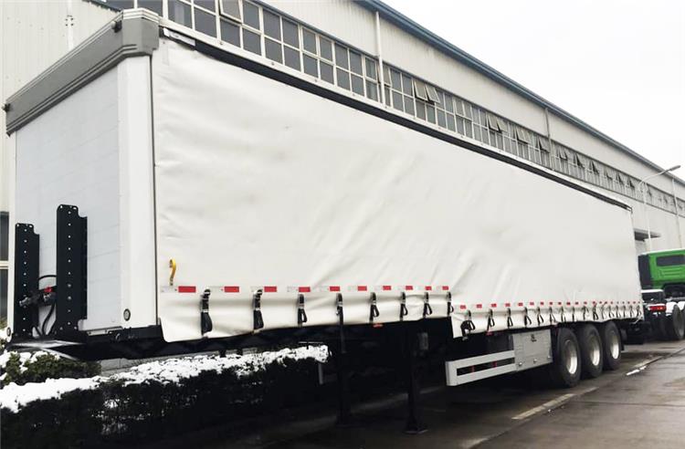 Curtain Trailer | Curtain Side Gooseneck Trailers for Sale