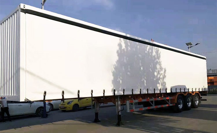 Tri Axle Curtain Side Trailers | Semi Trailer Curtain Side for Sale