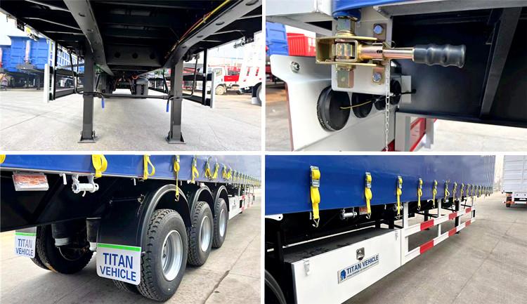 40 Foot Curtain Side Trailer | Flatbed Curtain Side Trailers for Sale Near Me