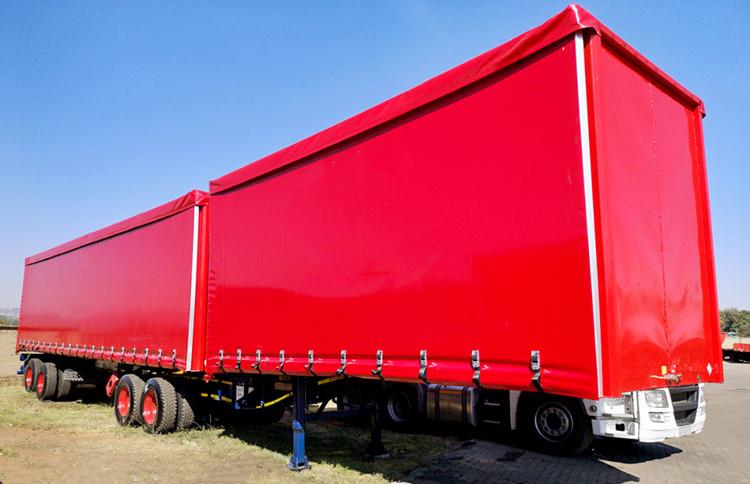 Interlink Curtain Side Super B Trailers for Sale