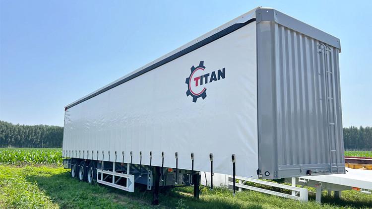 Tri Axle Curtain Side Trailer for Sale Near Me