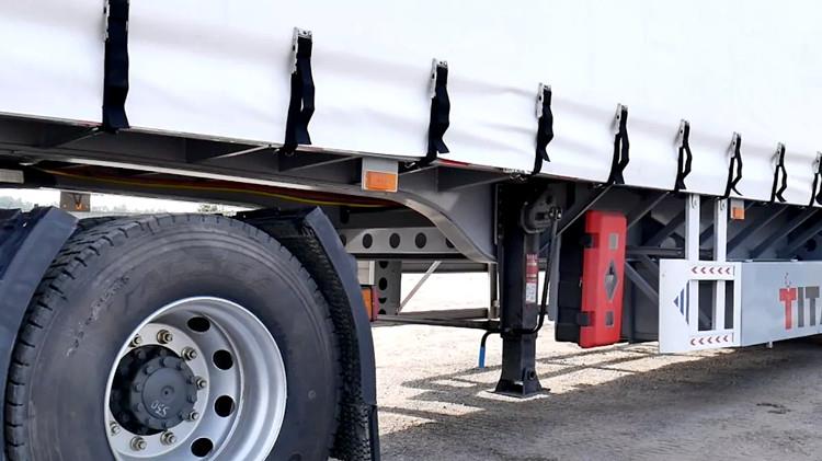 Tri Axle Curtain Side Trailer for Sale Near Me