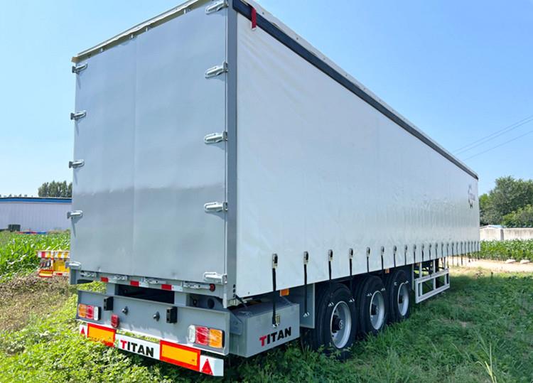 Tri Axle Curtain Side Trailer for Sale Near Me