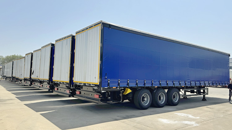 Side Curtain Trailer for Sale in Saudi Arabia Dammam