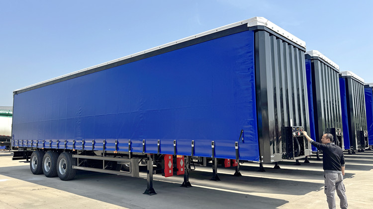 Side Curtain Trailer for Sale in Saudi Arabia Dammam