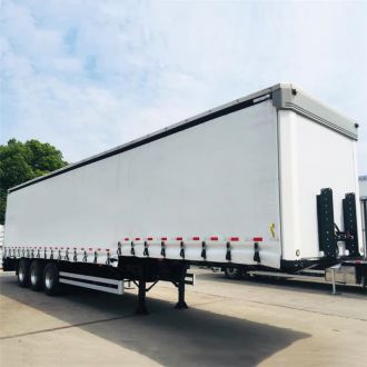Curtain Side Gooseneck Trailer