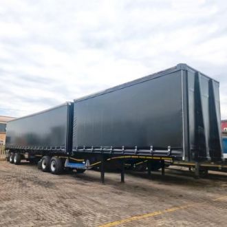 Curtain Side Super B Trailer